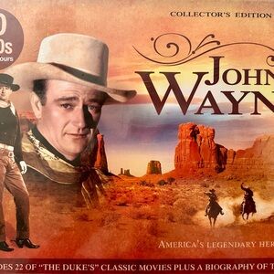 John Wayne Collector's Edition DVD Set - Brown